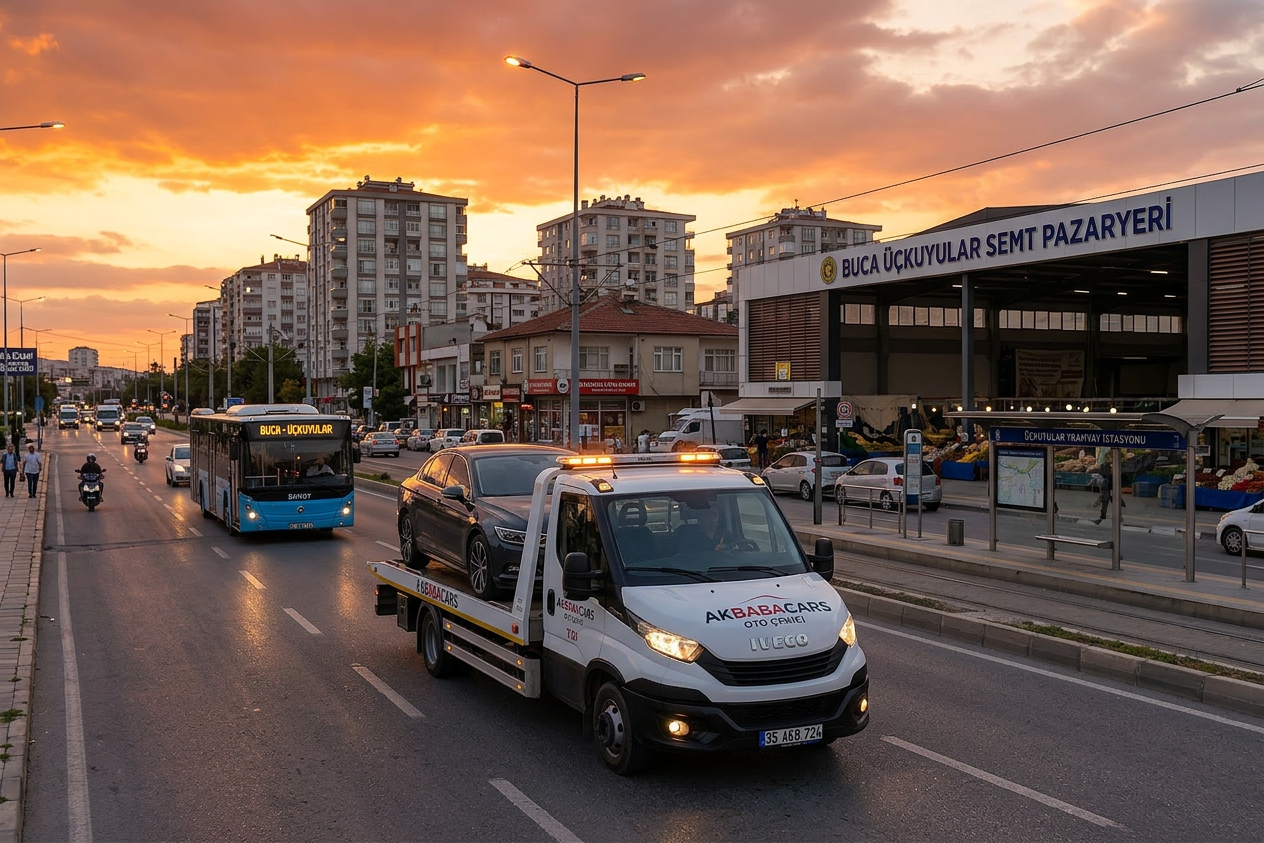 Buca çekici ve oto kurtarma — AKBABACARS