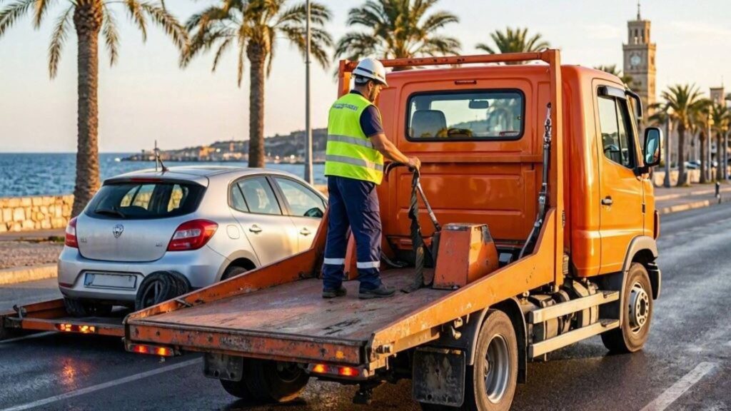 İzmir Çekici: lastik patlamasında çekici veya yol yardım
