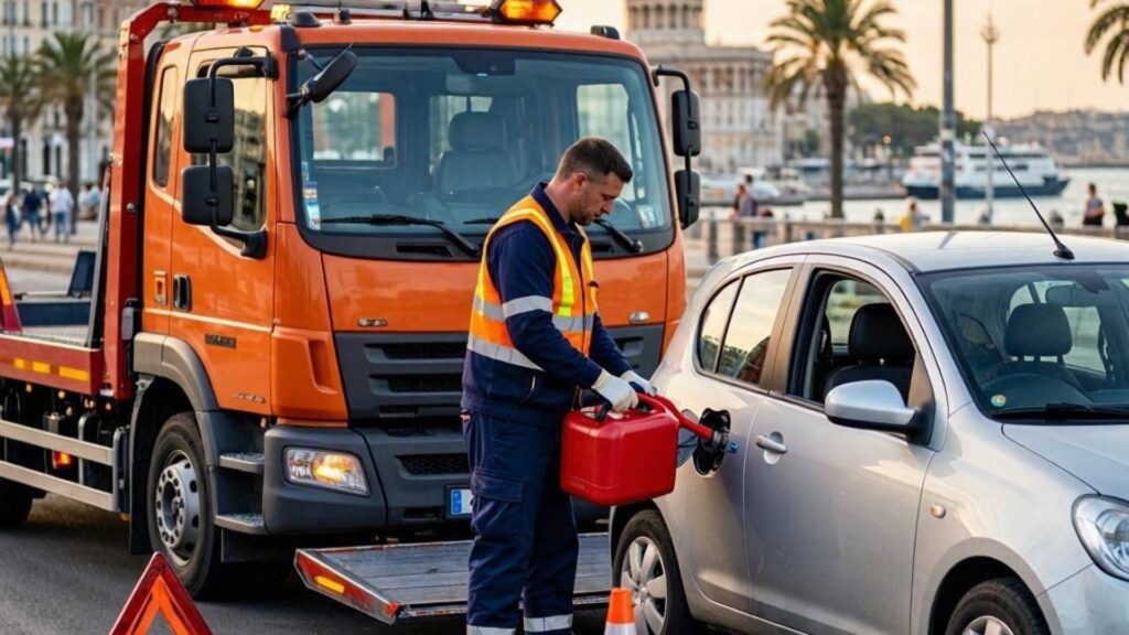 İzmir Çekici: yakıt bitmesi ve güvenli müdahale